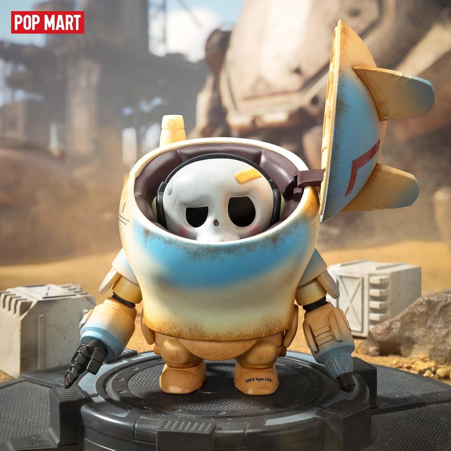 POP MART The Monsters x Kow Yokoyama Ma.K. Blind Box Figure – Random Collectible Art Toy, Designer Desk Décor (1PC)