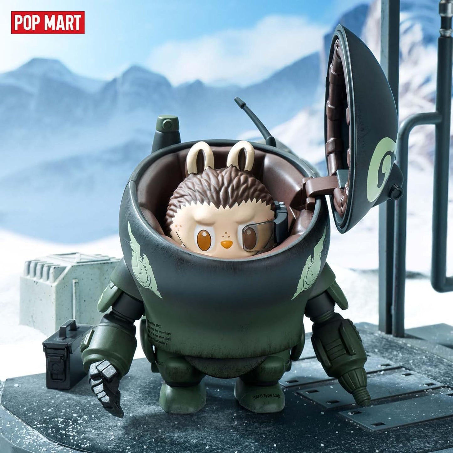 POP MART The Monsters x Kow Yokoyama Ma.K. Blind Box Figure – Random Collectible Art Toy, Designer Desk Décor (1PC)