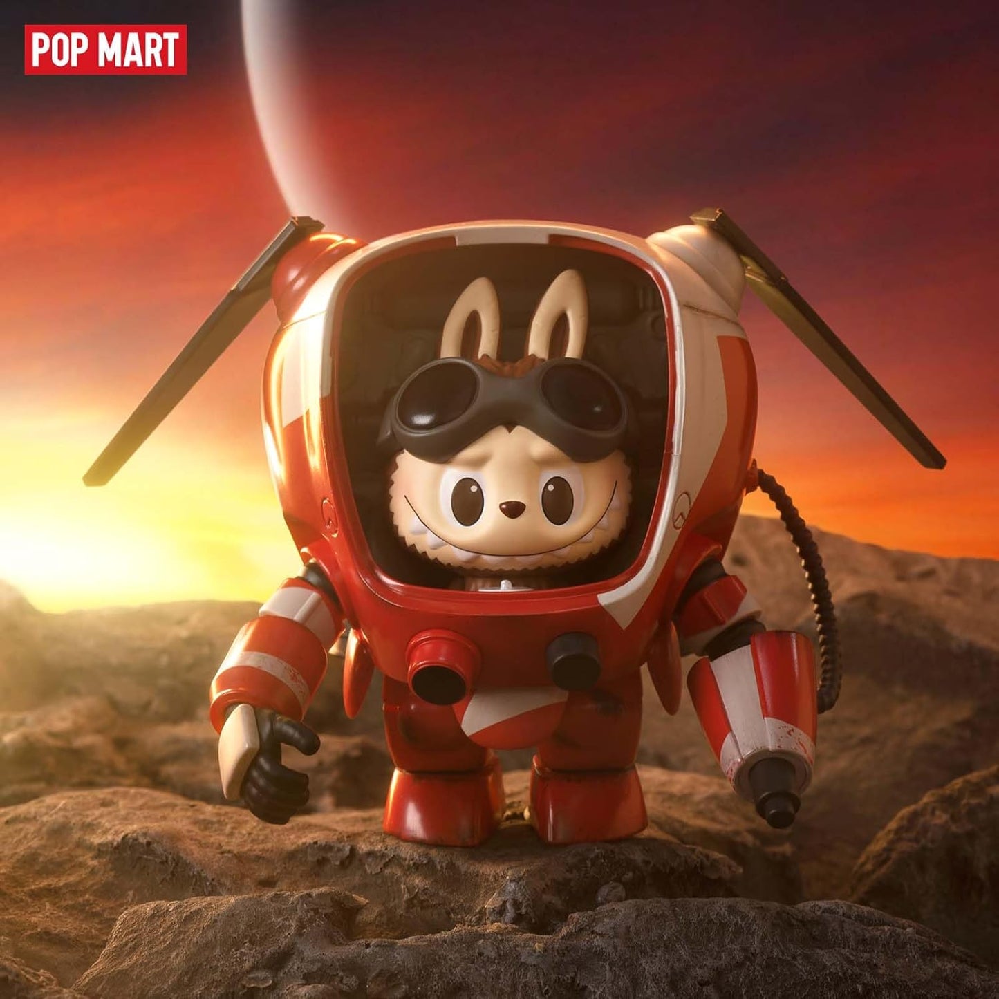 POP MART The Monsters x Kow Yokoyama Ma.K. Blind Box Figure – Random Collectible Art Toy, Designer Desk Décor (1PC)