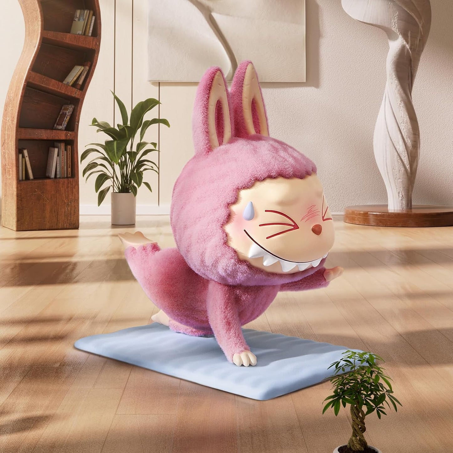 POP MART The Monsters Lazy Yoga Series – Complete 10-Piece Blind Box Collectible Figures Set | Random Design, Premium Quality, Authentic Guarantee