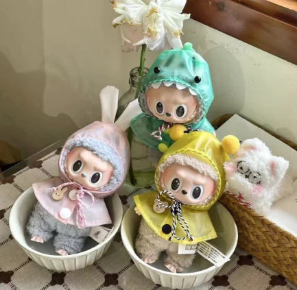 17cm Doll Raincoat Outfit