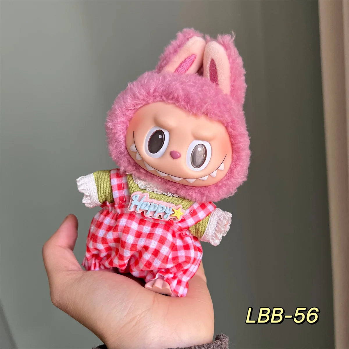 Cute Labubu Doll Clothes & Accessories – Fits 15–17cm Dolls | Bee, Dinosaur, Shark, Baby Styles & More
