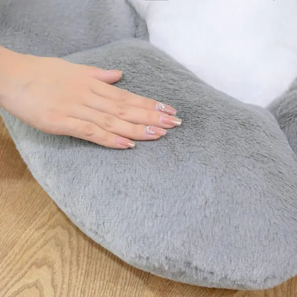 Cat Bear Paw Plush Seat Cushion - Indoor Floor Stuffed Sofa Decor Pill