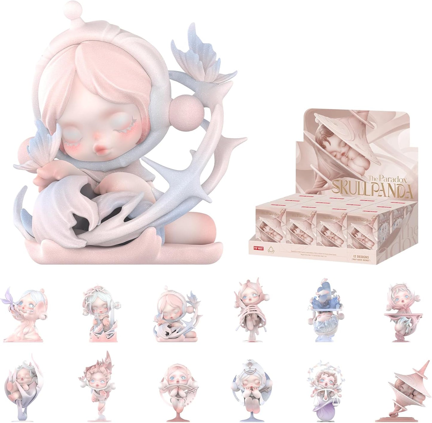 Unleash the Excitement with SKULLPANDA The Paradox Series Blind Box Figures - Collectible Action Figure Surprises for Home Decor and Gifting!