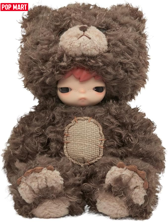 Discover the Enchanting Hirono Bear Vinyl Plush Doll - A 14.96 Inch Collectible Treasure for All Ages!