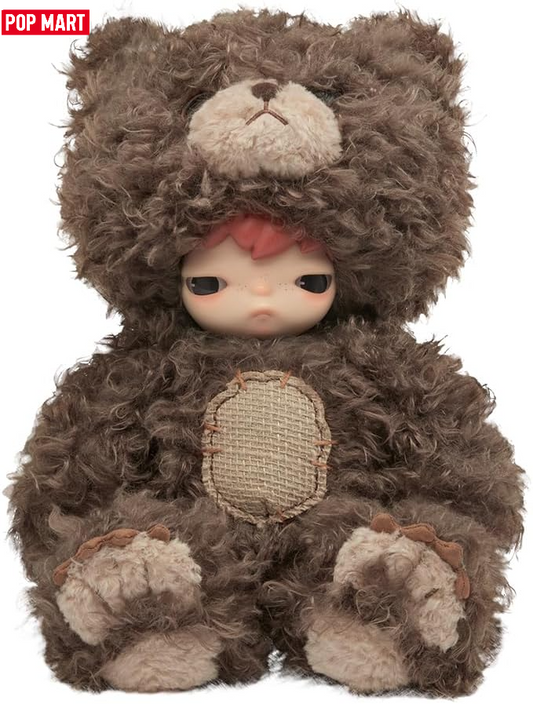 Discover the Enchanting Hirono Bear Vinyl Plush Doll - A 14.96 Inch Collectible Treasure for All Ages!