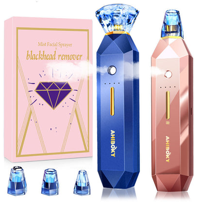 2-in-1 Blackhead Remover & Facial Steamer – Pore Vacuum with Hydrating Mist for Deep Skin Cleansing