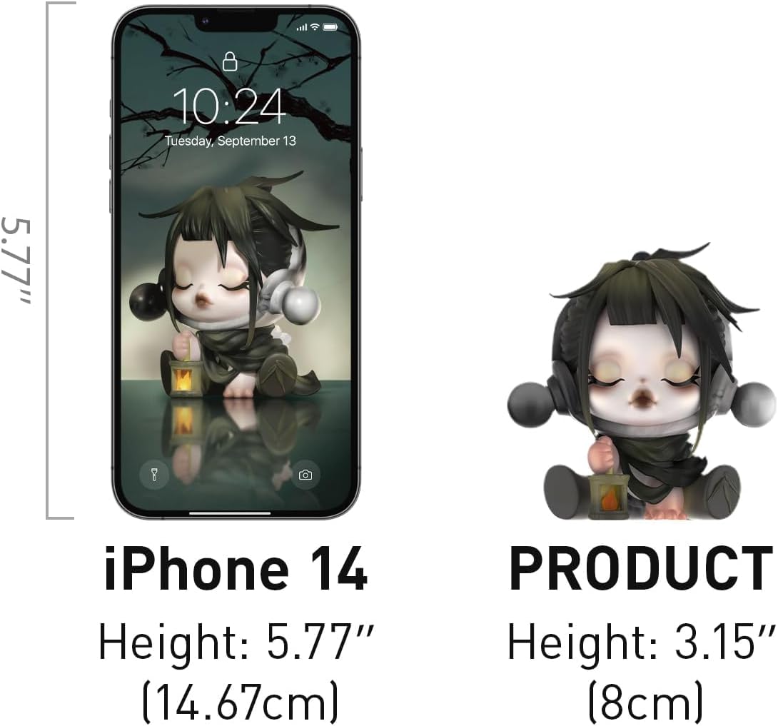 Discover the Exciting SKULLPANDA The Ink Plum Blossom Series Blind Box Figures - Perfect Collectibles for Home Decor and Gift-Giving!