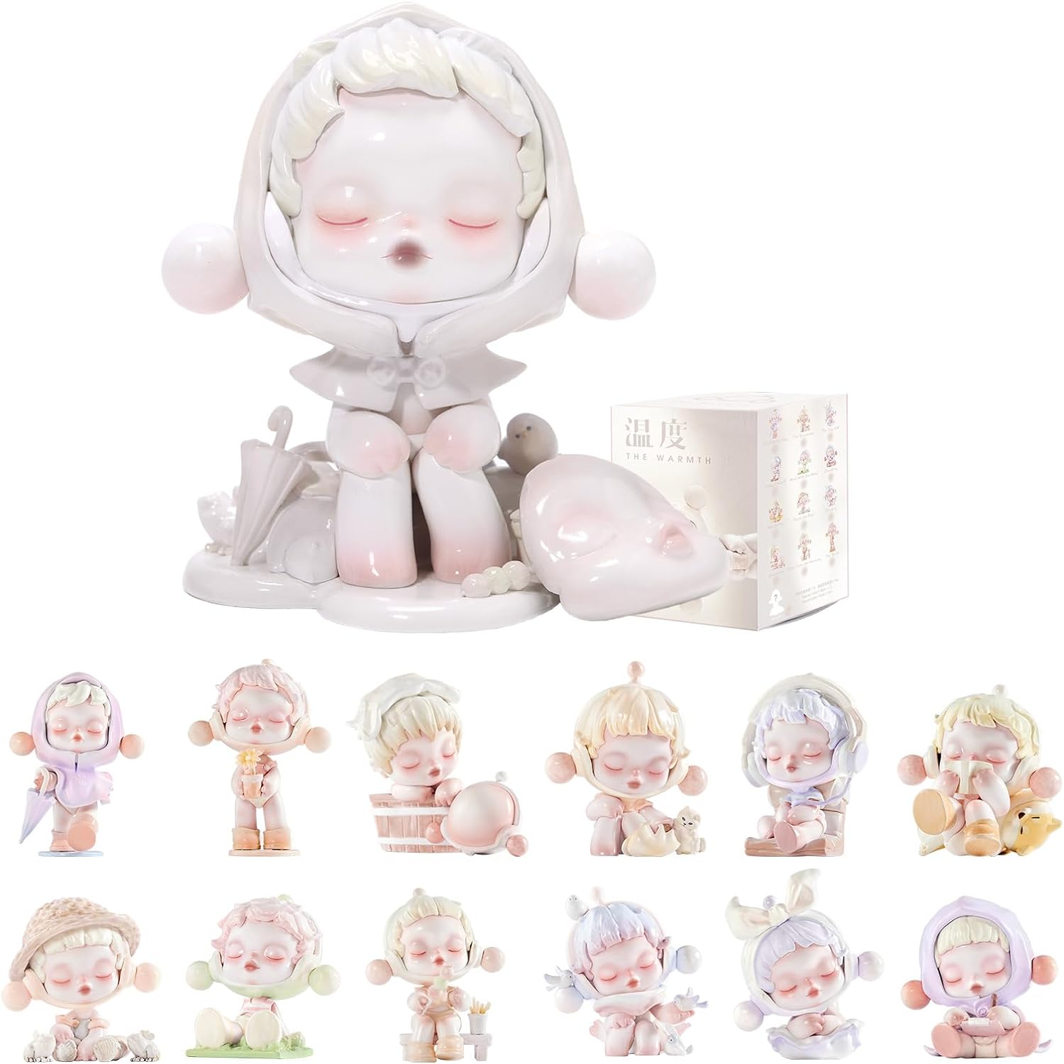 Discover the SKULLPANDA Warmth Series: Blind Box Collectible Action Figures – Perfect Gift for Kids and Home Decor