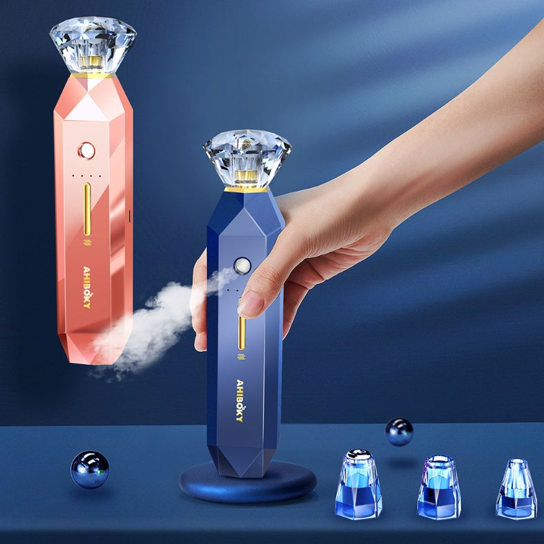 2-in-1 Blackhead Remover & Facial Steamer – Pore Vacuum with Hydrating Mist for Deep Skin Cleansing