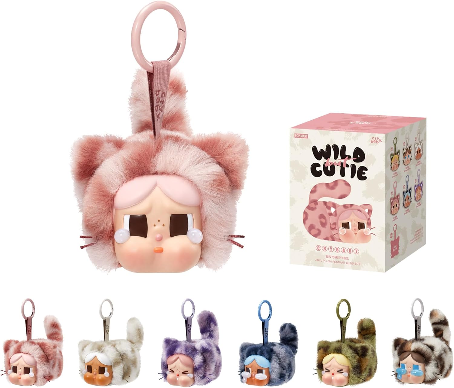 Discover the Adorable Crybaby Wild but Cutie Series - Surprise Vinyl Plush Pendant Blind Box Collectibles for Boys and Girls - Perfect Gifts for Every Celebration!
