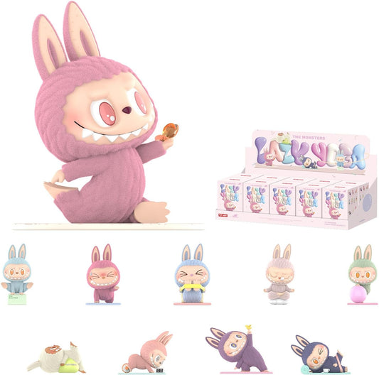 POP MART The Monsters Lazy Yoga Series – Complete 10-Piece Blind Box Collectible Figures Set | Random Design, Premium Quality, Authentic Guarantee