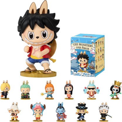 Unleash Your Imagination with the Monsters × One Piece Series Blind Box Figures - Collectible Toys for Kids and Home Décor!