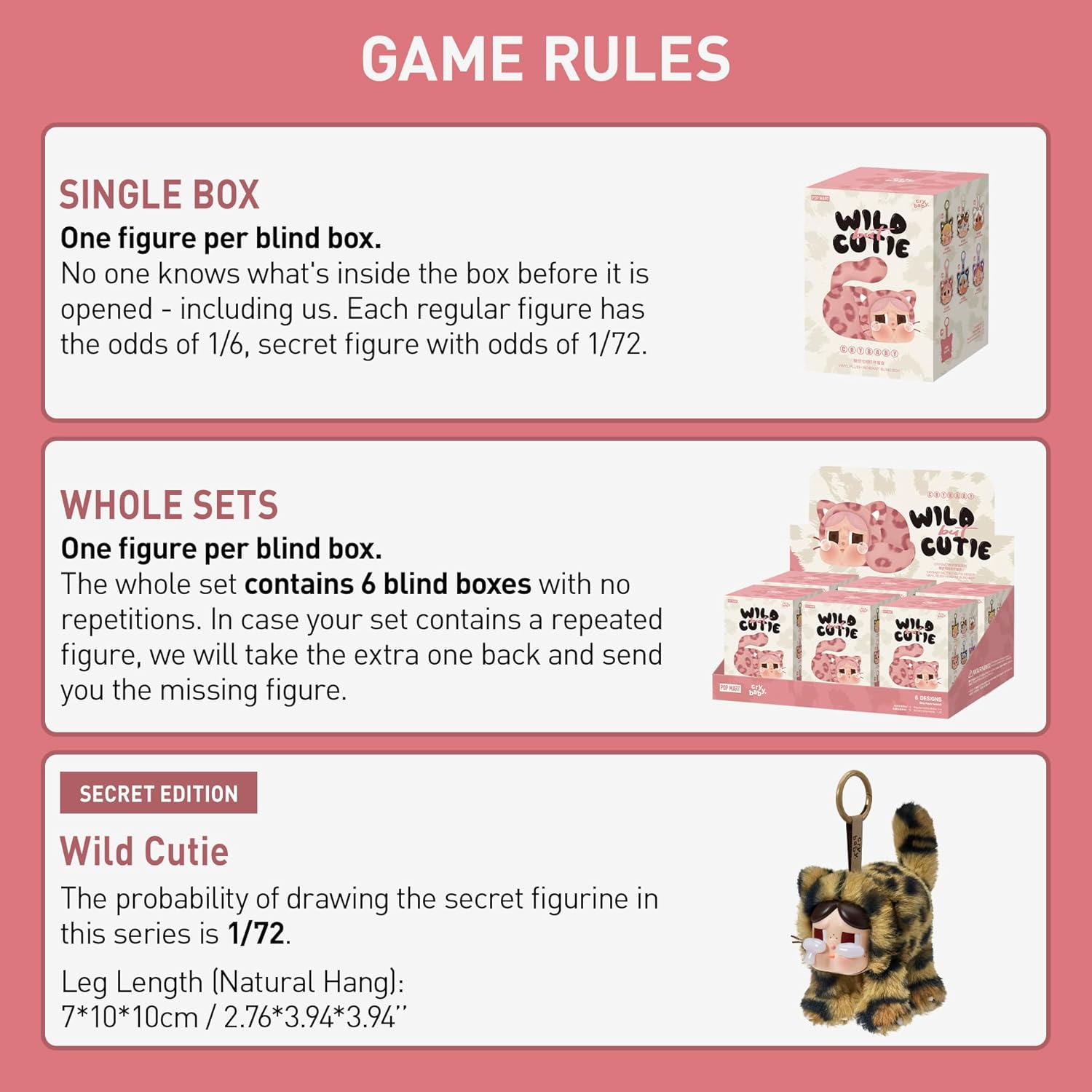 Discover the Adorable Crybaby Wild but Cutie Series - Surprise Vinyl Plush Pendant Blind Box Collectibles for Boys and Girls - Perfect Gifts for Every Celebration!