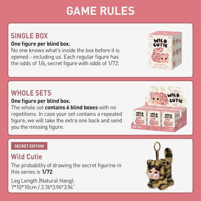 Discover the Adorable Crybaby Wild but Cutie Series - Surprise Vinyl Plush Pendant Blind Box Collectibles for Boys and Girls - Perfect Gifts for Every Celebration!