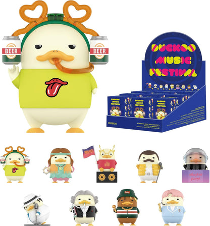DUCKOO Music Festival Series Blind Box Figures - Collectible Random Design Action Figures for Home Decor and Unique Gift Ideas for All Ages