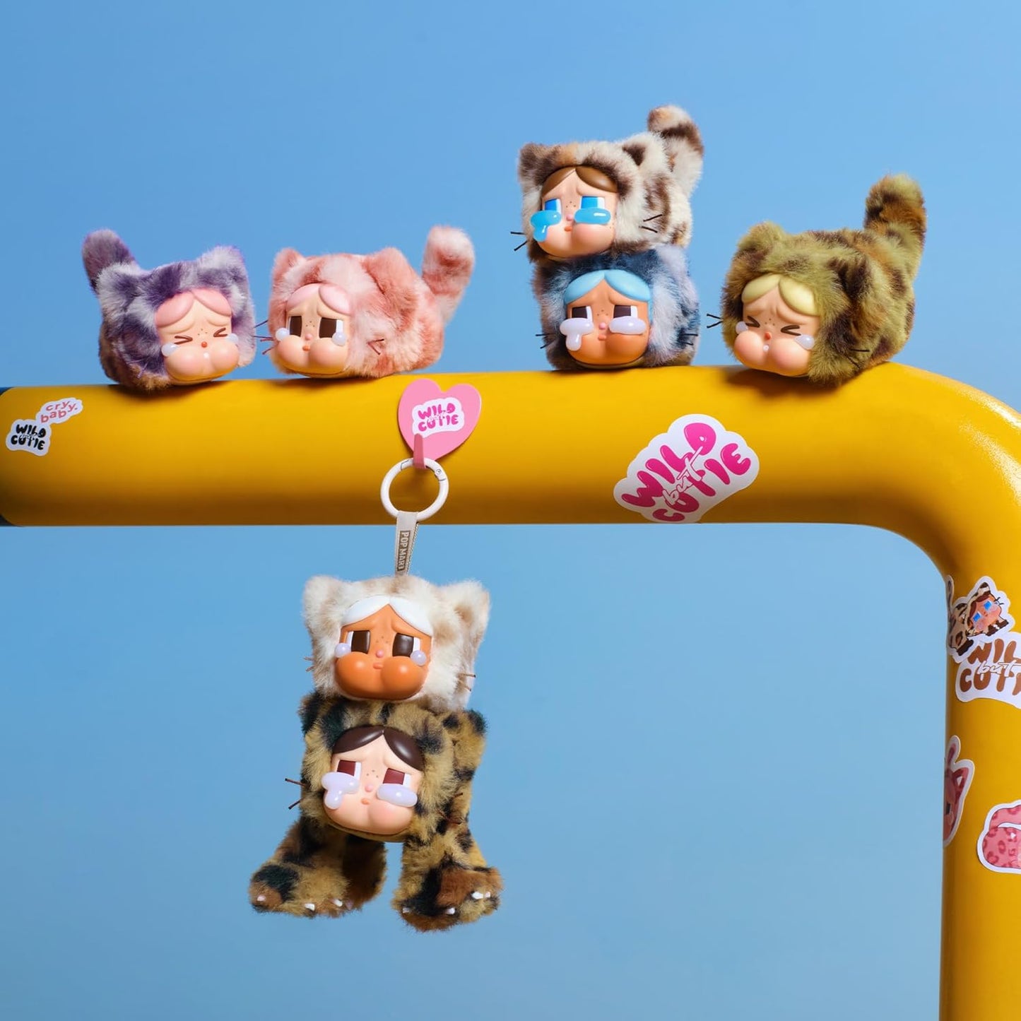 Discover the Adorable Crybaby Wild but Cutie Series - Surprise Vinyl Plush Pendant Blind Box Collectibles for Boys and Girls - Perfect Gifts for Every Celebration!