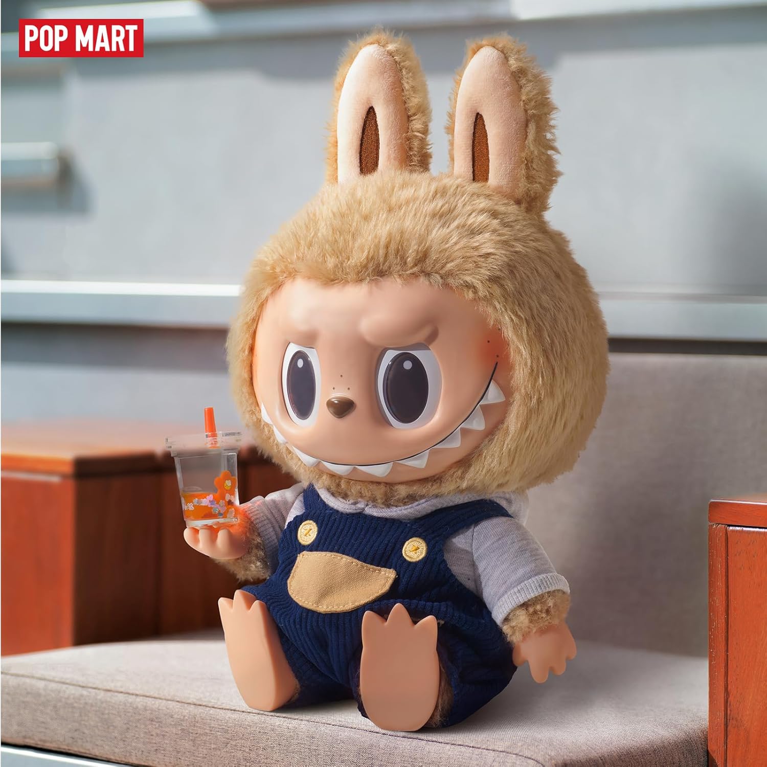 POP MART The Monsters Time to Chill Series – Authentic Vinyl Plush Doll Figurine | Collectible Designer Toy & Modern Home Décor