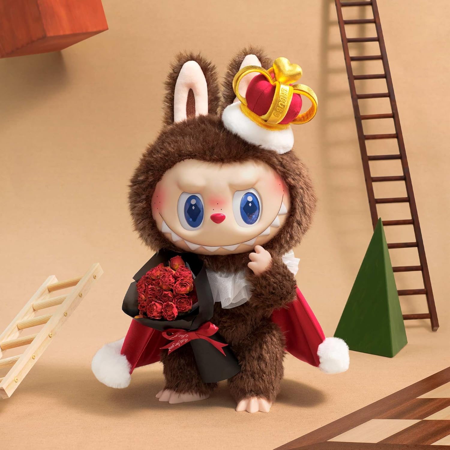 POP MART The Monsters Let’s Checkmate Series – Authentic Vinyl Plush Doll | Collectible Designer Toy, Modern Home Décor, Desk Accessories (1PC)