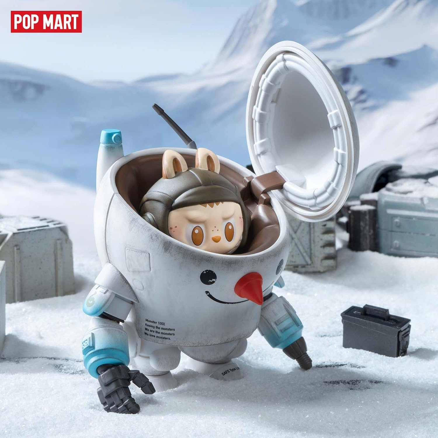 POP MART The Monsters x Kow Yokoyama Ma.K. Blind Box Figure – Random Collectible Art Toy, Designer Desk Décor (1PC)