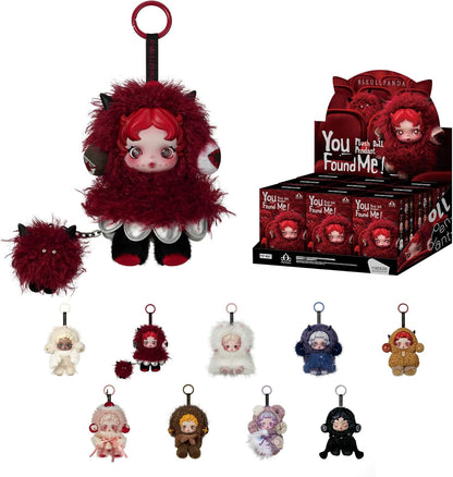 Discover the Exciting Skullpanda 'You Found Me!' Plush Doll Pendant Blind Box - A Must-Have Collector's Item for Kids and Teens!