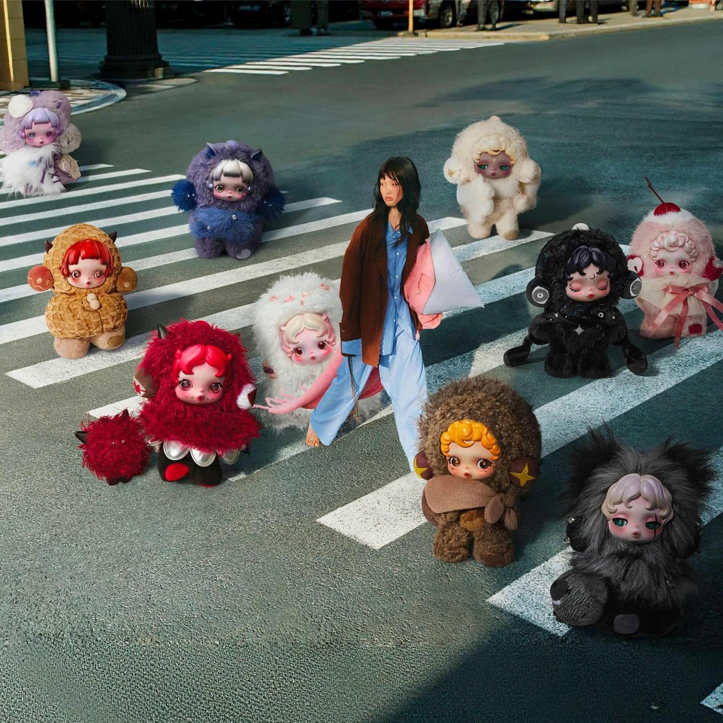 Discover the Exciting Skullpanda 'You Found Me!' Plush Doll Pendant Blind Box - A Must-Have Collector's Item for Kids and Teens!