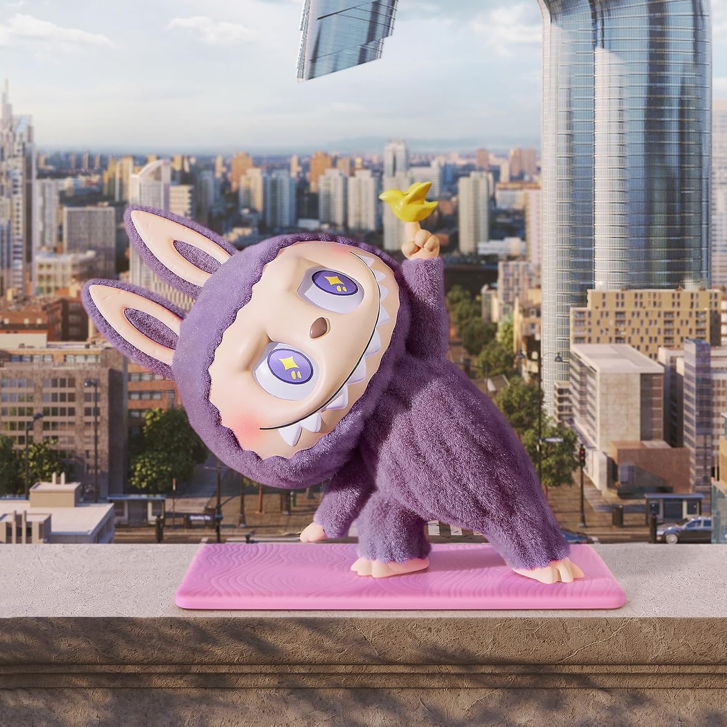 POP MART The Monsters Lazy Yoga Series – Complete 10-Piece Blind Box Collectible Figures Set | Random Design, Premium Quality, Authentic Guarantee