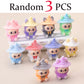 Lububu Kawaii Anime Flocked Figure – Random Blind Box Collectible Desk Toy (1PC)