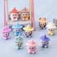 Lububu Kawaii Anime Flocked Figure – Random Blind Box Collectible Desk Toy (1PC)